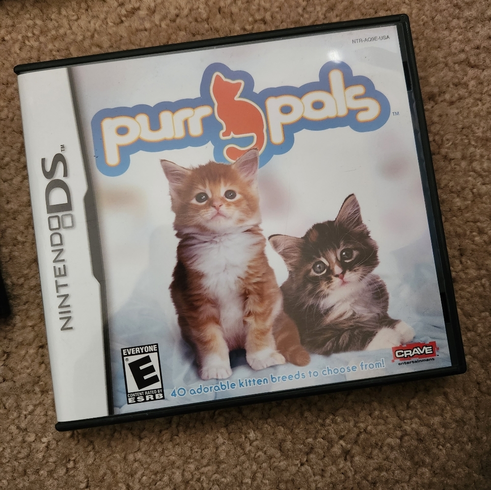 Nintendo DS Purr Pals game